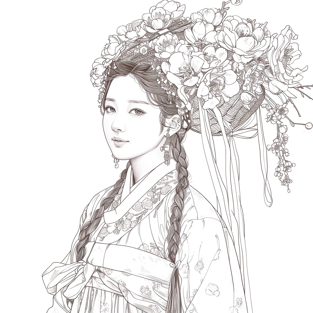 Floral Crown in Quiet Grace