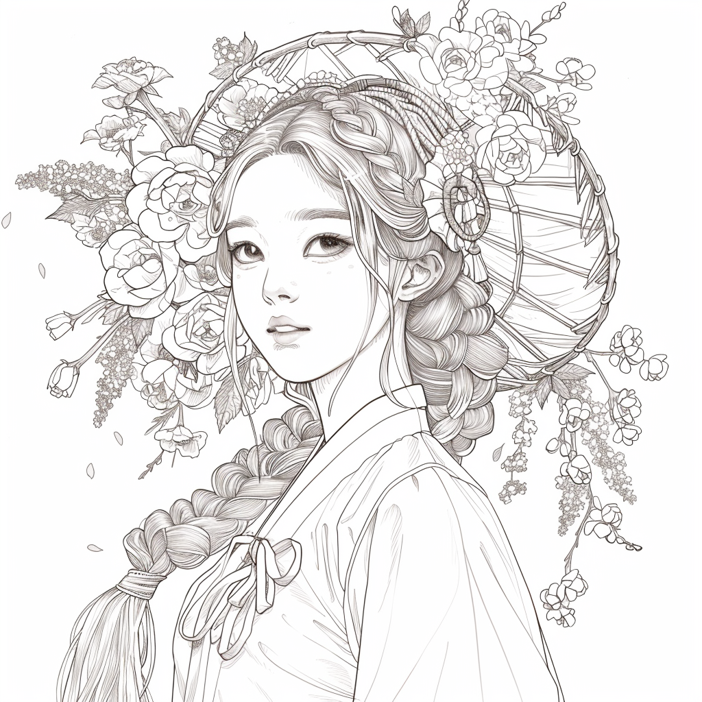 Floral Crown in Quiet Grace