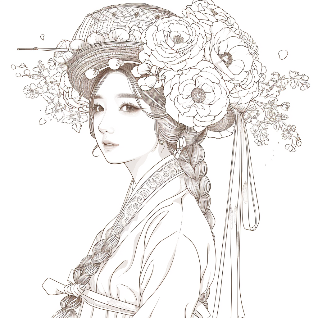 Floral Crown in Quiet Grace