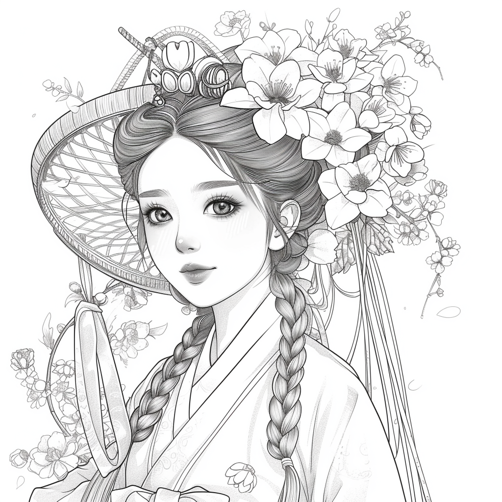 Floral Crown in Quiet Grace