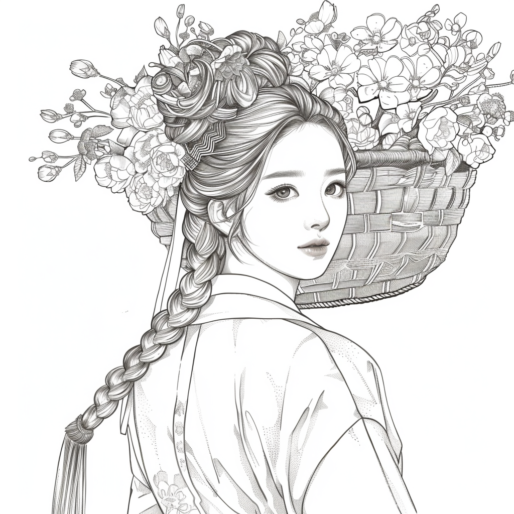 Floral Crown in Quiet Grace