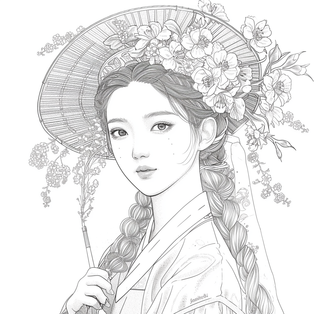 Floral Crown in Quiet Grace