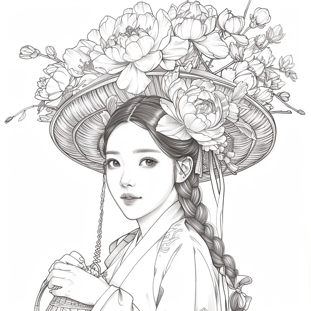 Floral Crown in Quiet Grace