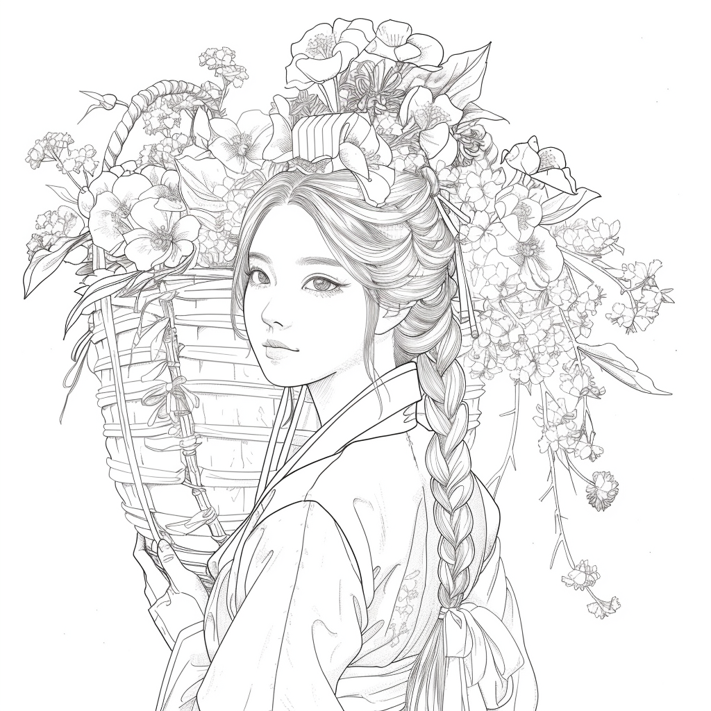 Floral Crown in Quiet Grace