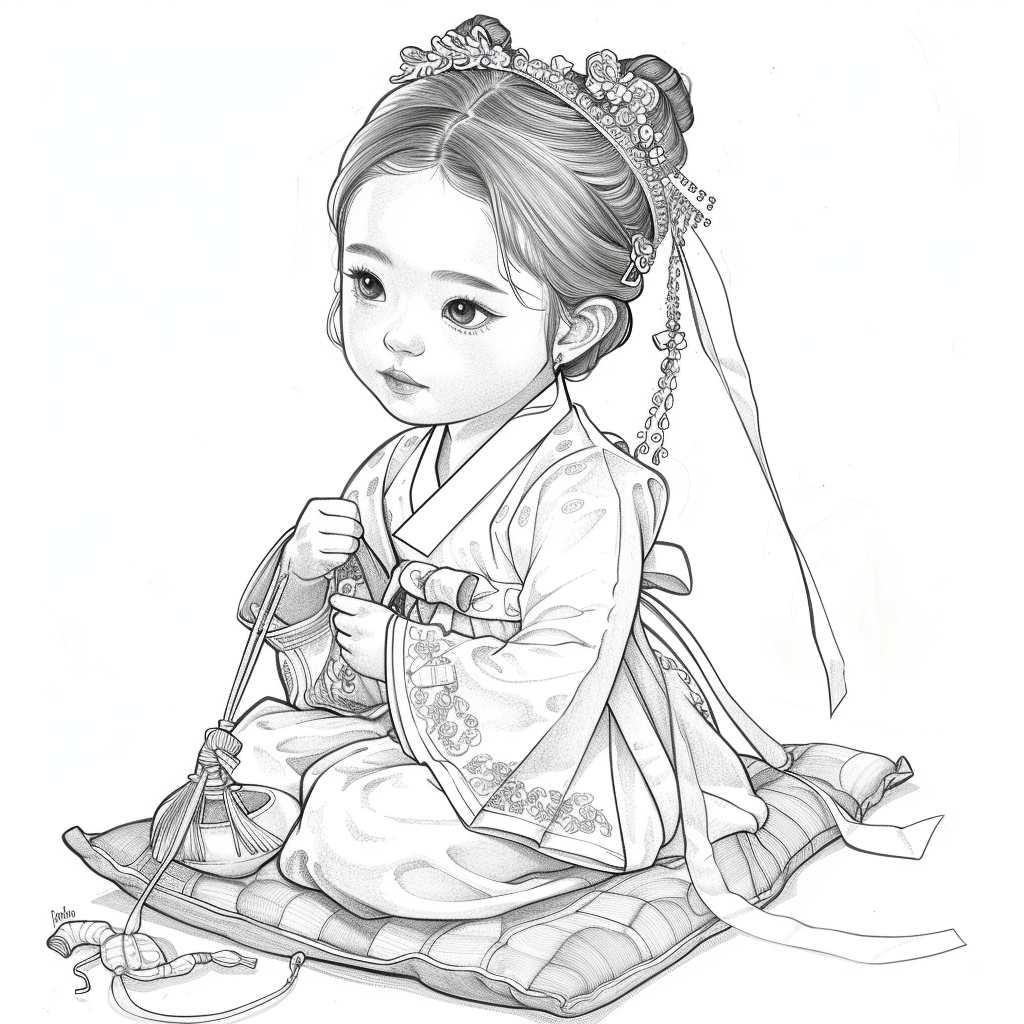 Little Princess in the Mirror