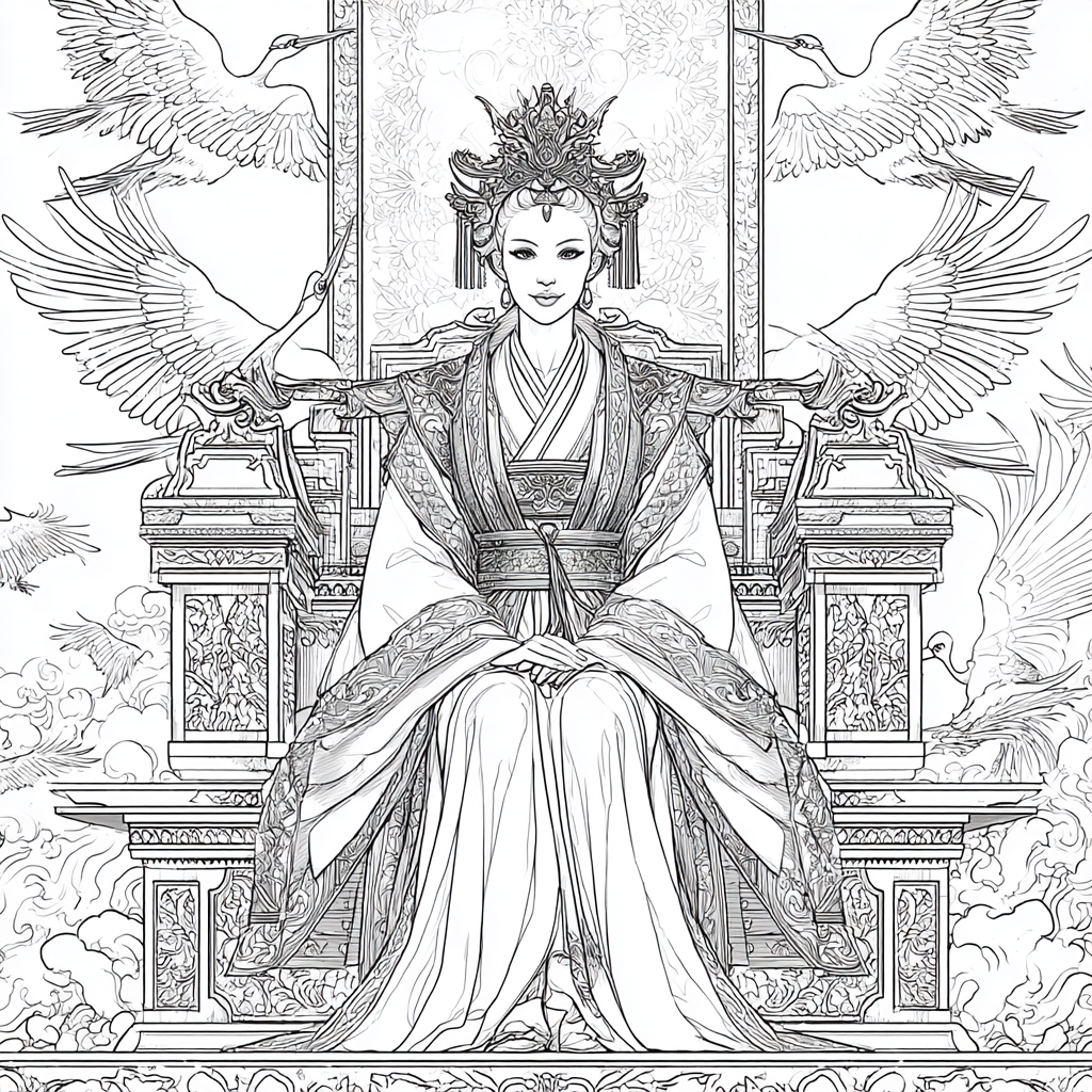 Celestial Empress of the Crane Palace