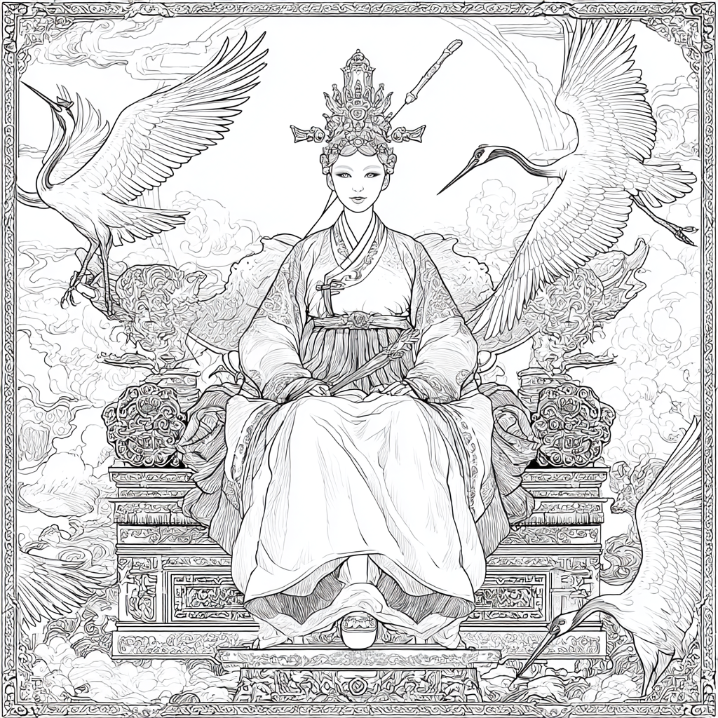 Celestial Empress of the Crane Palace