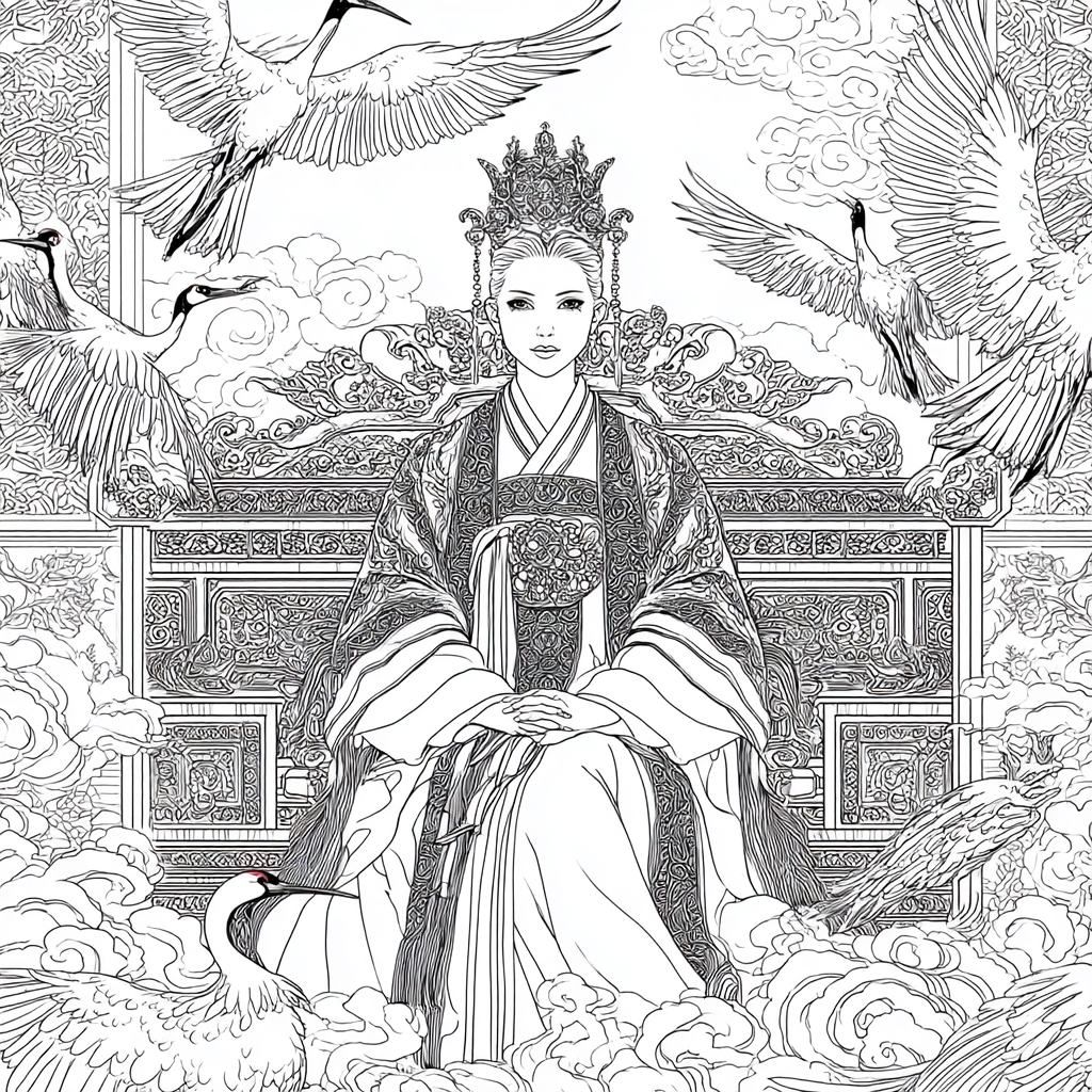Celestial Empress of the Crane Palace
