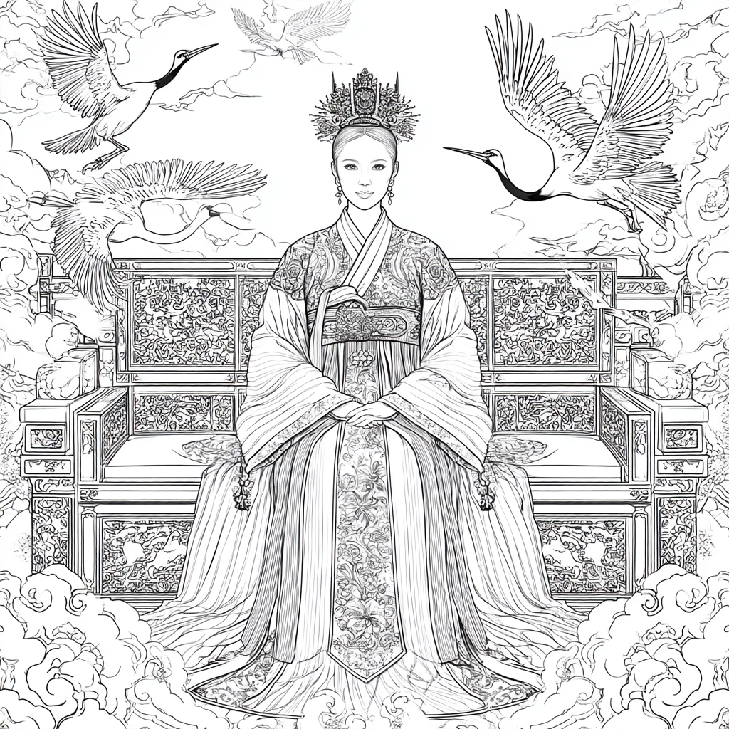 Celestial Empress of the Crane Palace