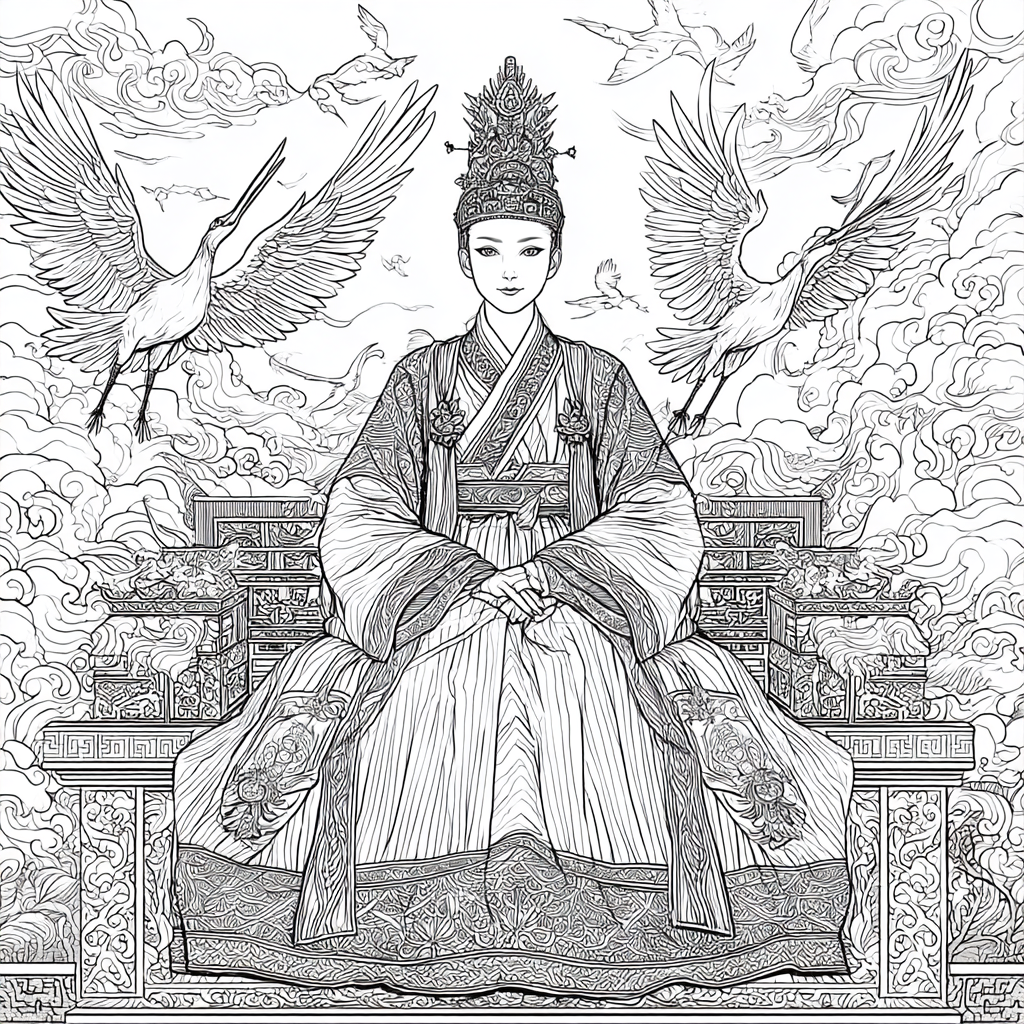 Celestial Empress of the Crane Palace