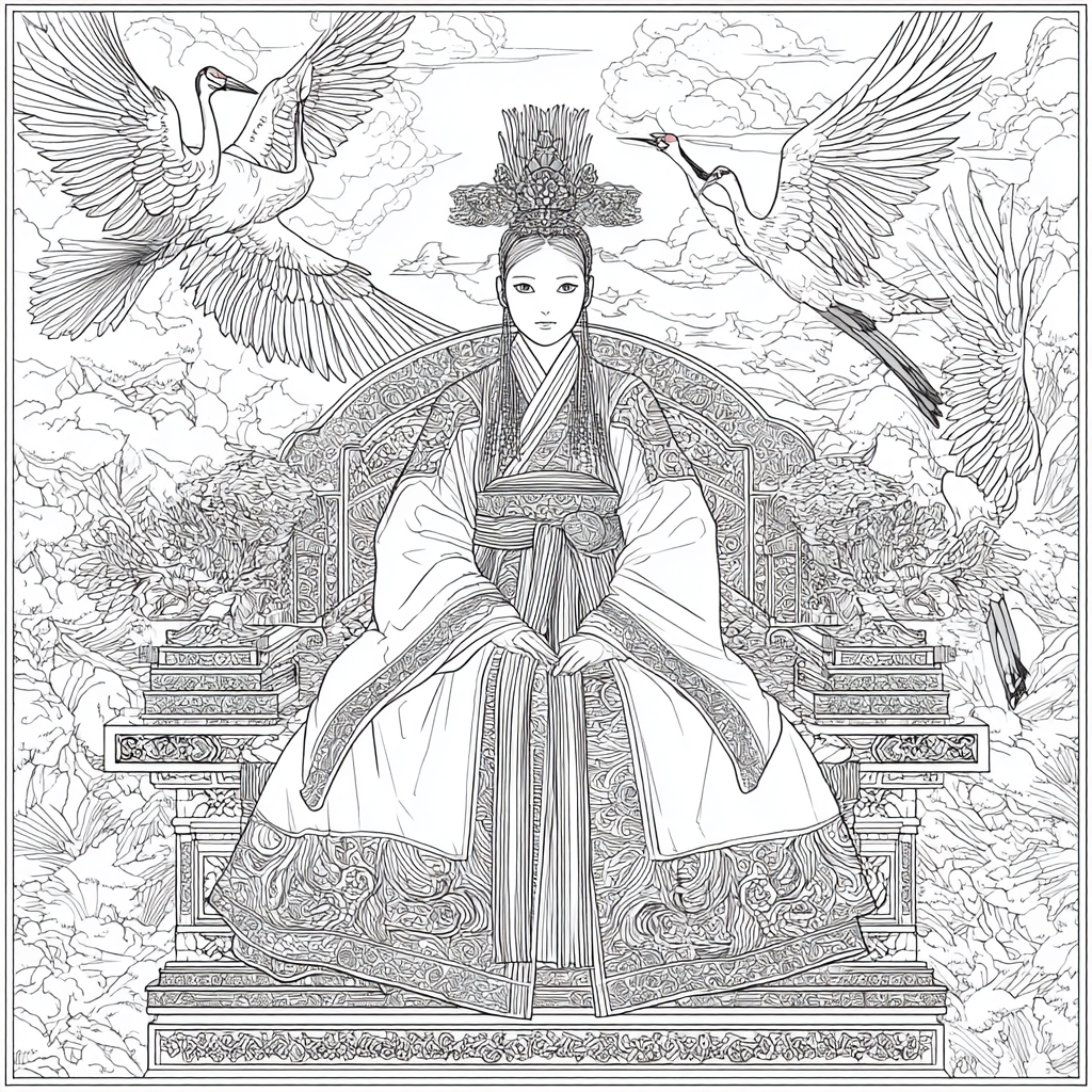 Celestial Empress of the Crane Palace