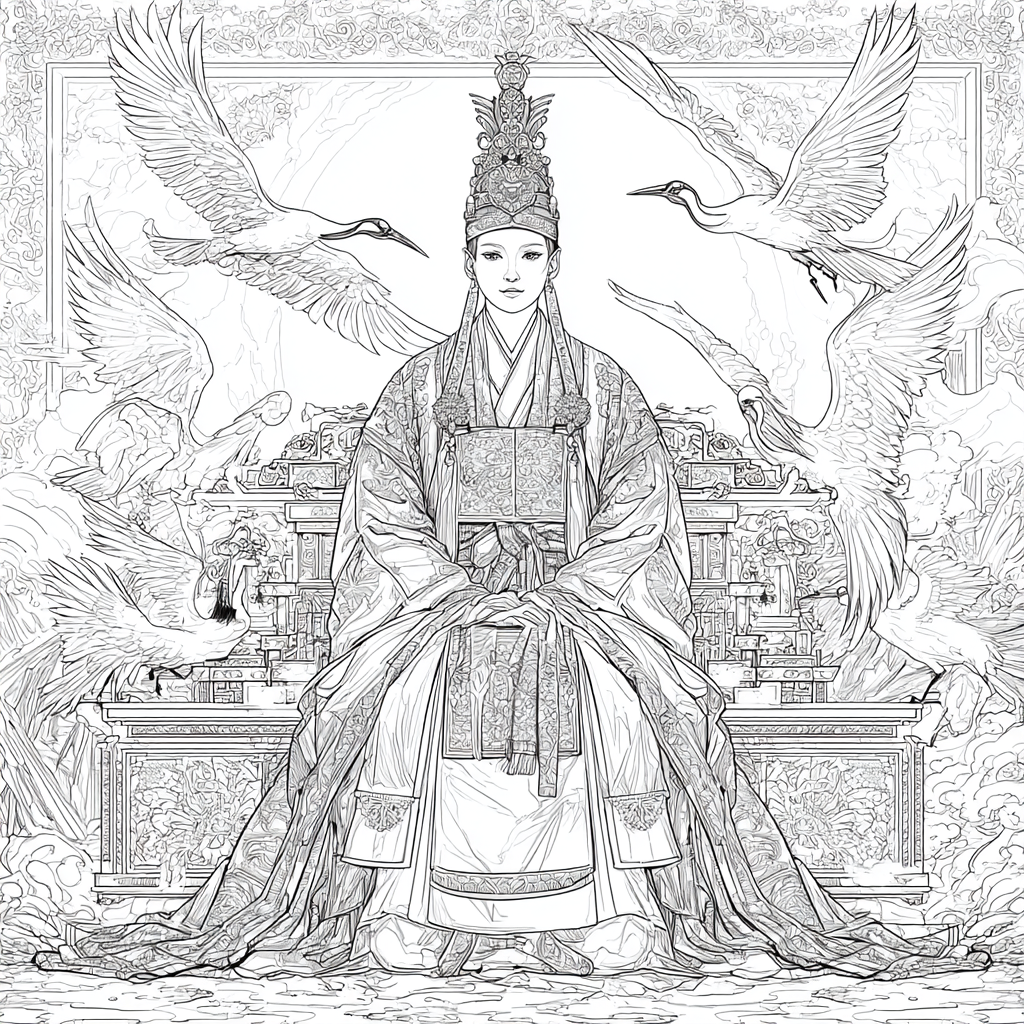Celestial Empress of the Crane Palace