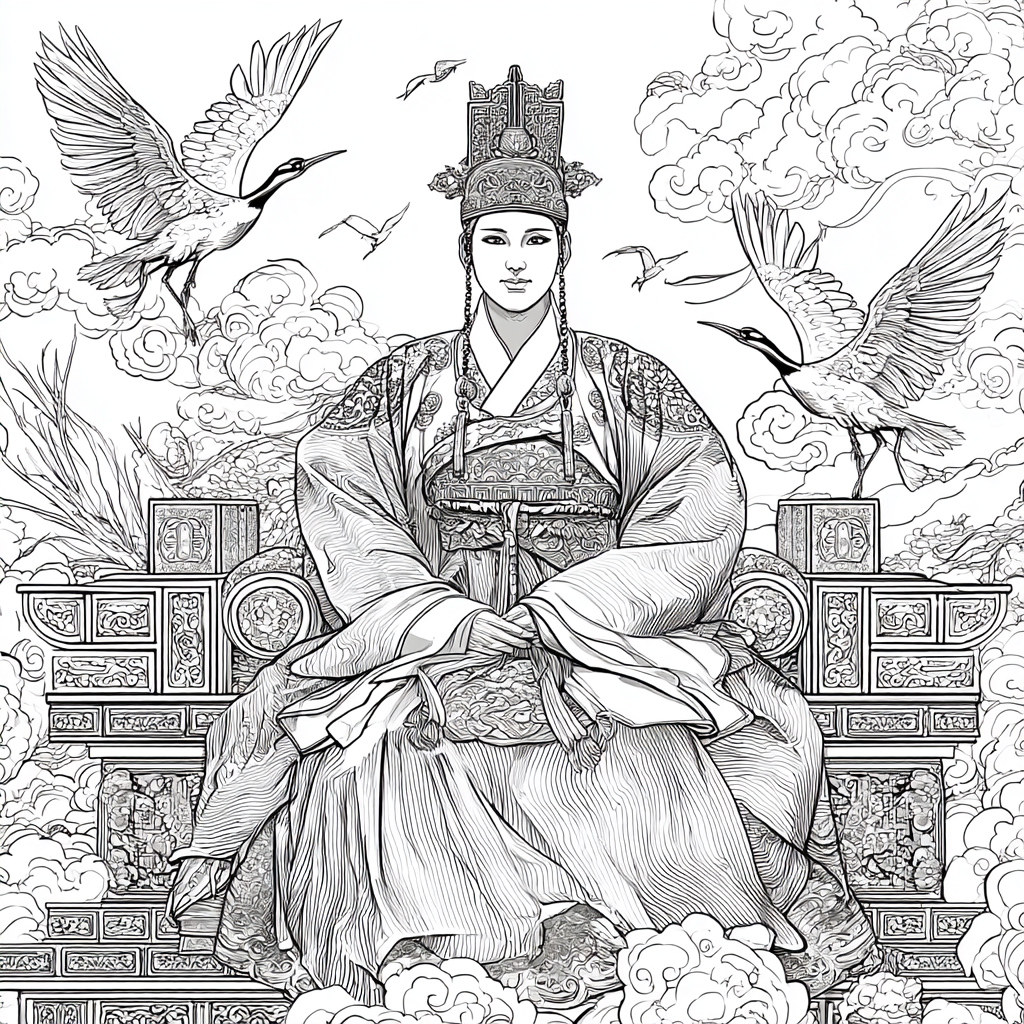 Celestial Empress of the Crane Palace