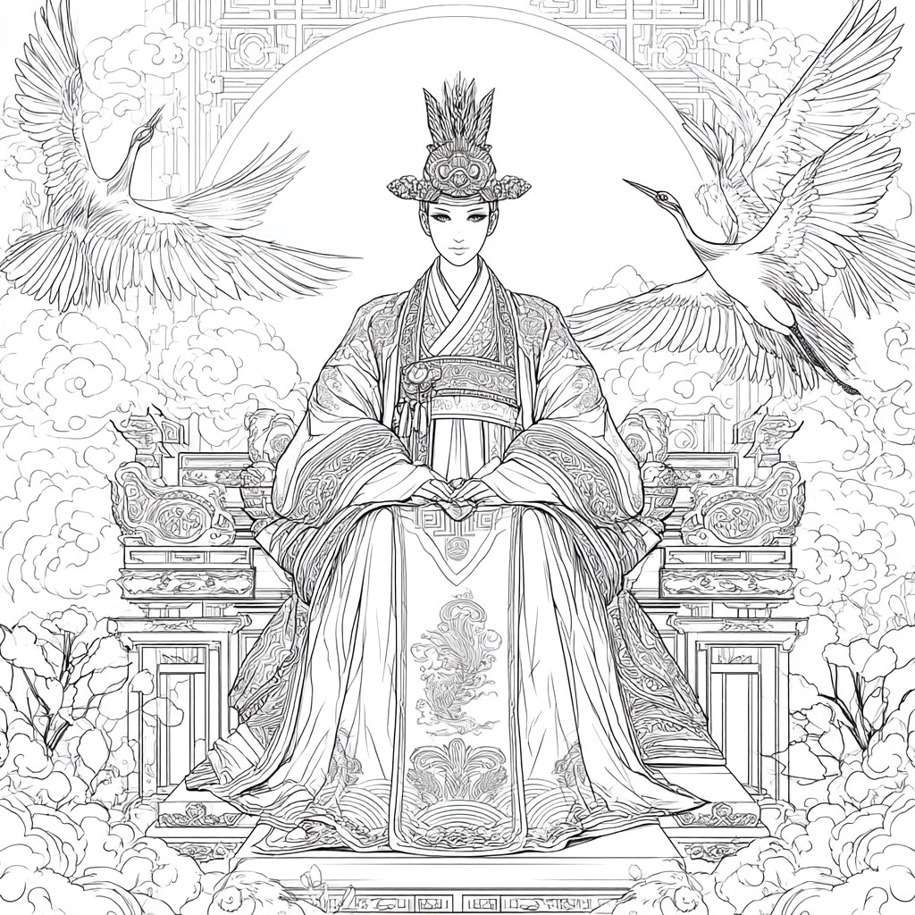 Celestial Empress of the Crane Palace