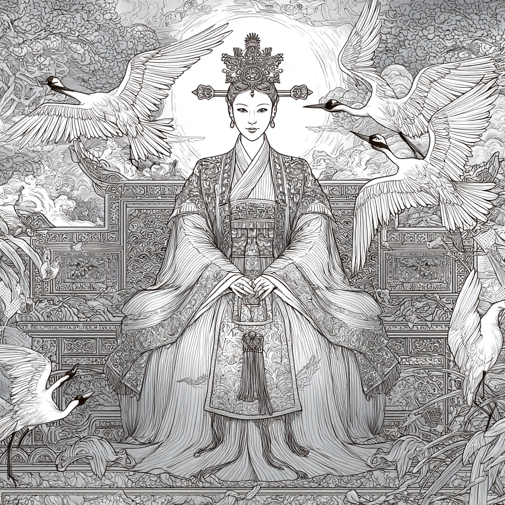 Celestial Empress of the Crane Palace