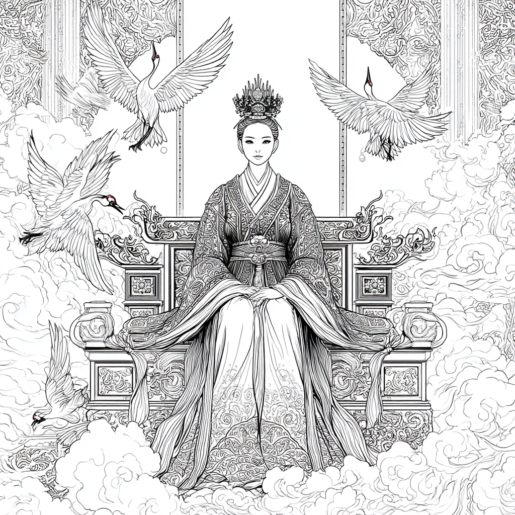 Celestial Empress of the Crane Palace