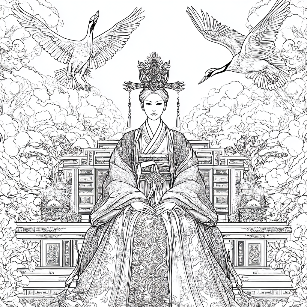 Celestial Empress of the Crane Palace