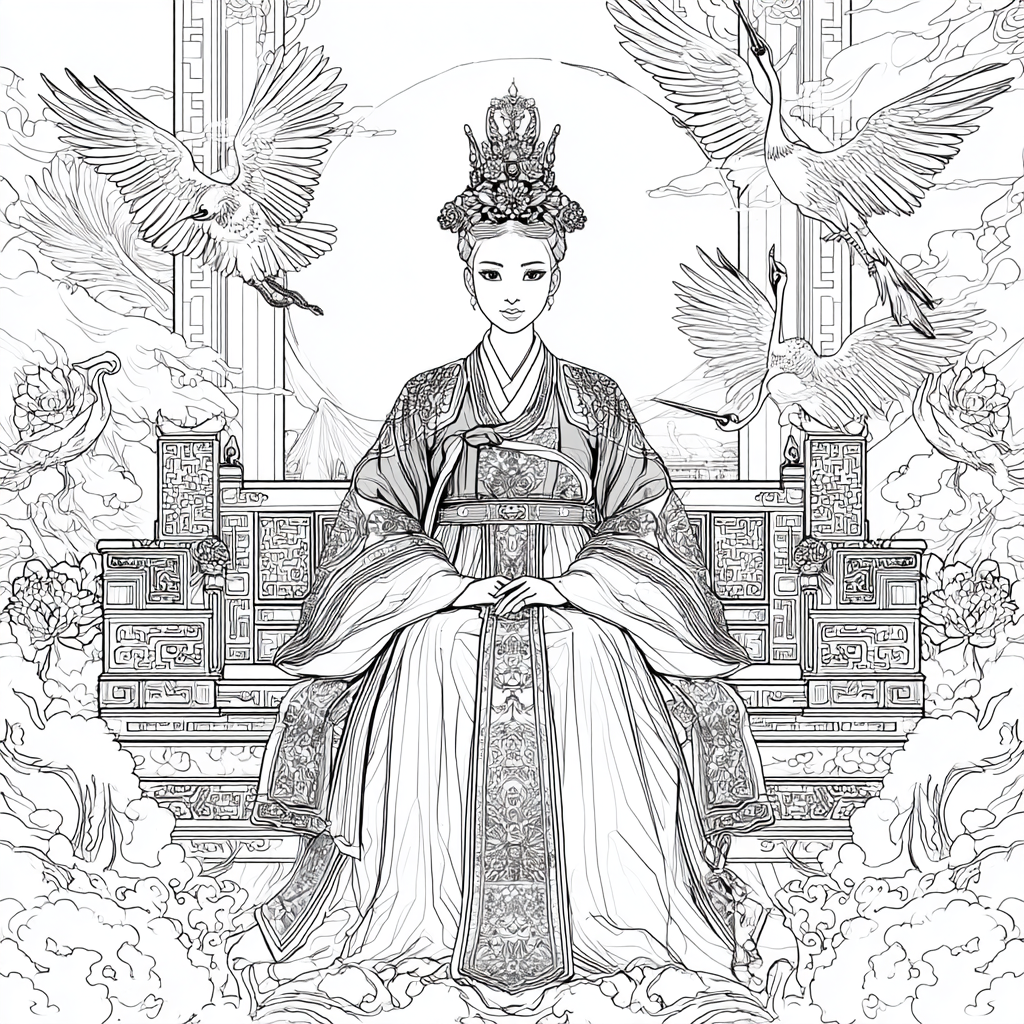 Celestial Empress of the Crane Palace