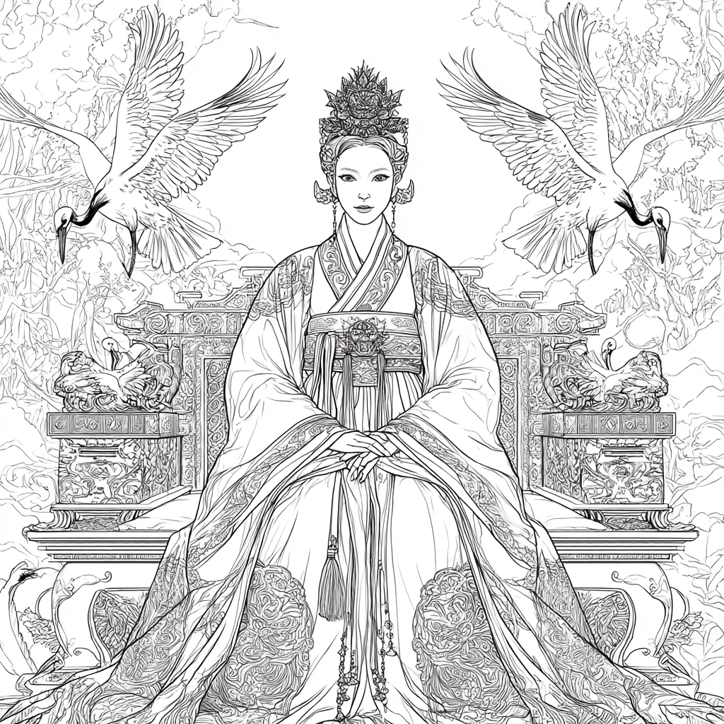 Celestial Empress of the Crane Palace