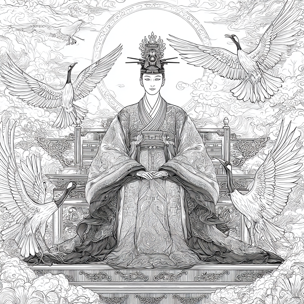 Celestial Empress of the Crane Palace