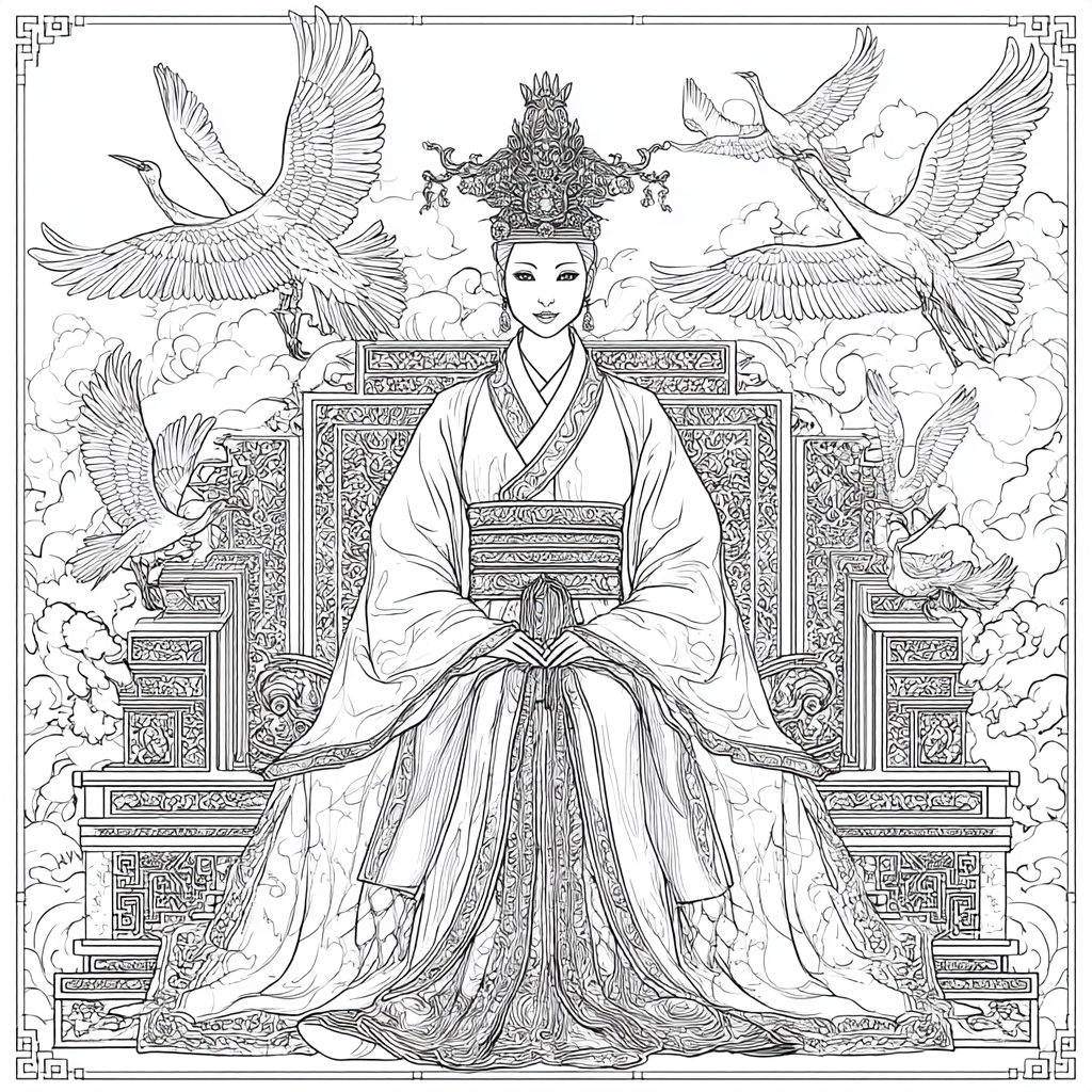 Celestial Empress of the Crane Palace