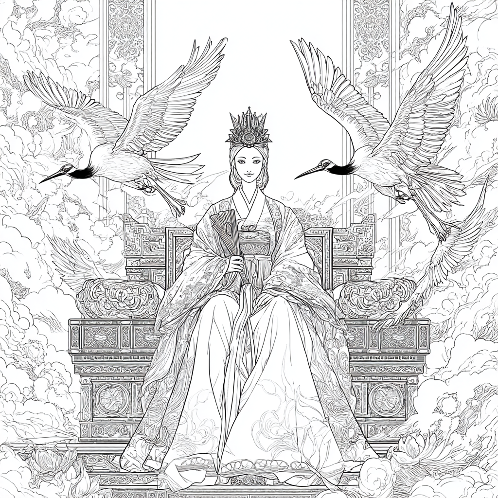 Celestial Empress of the Crane Palace
