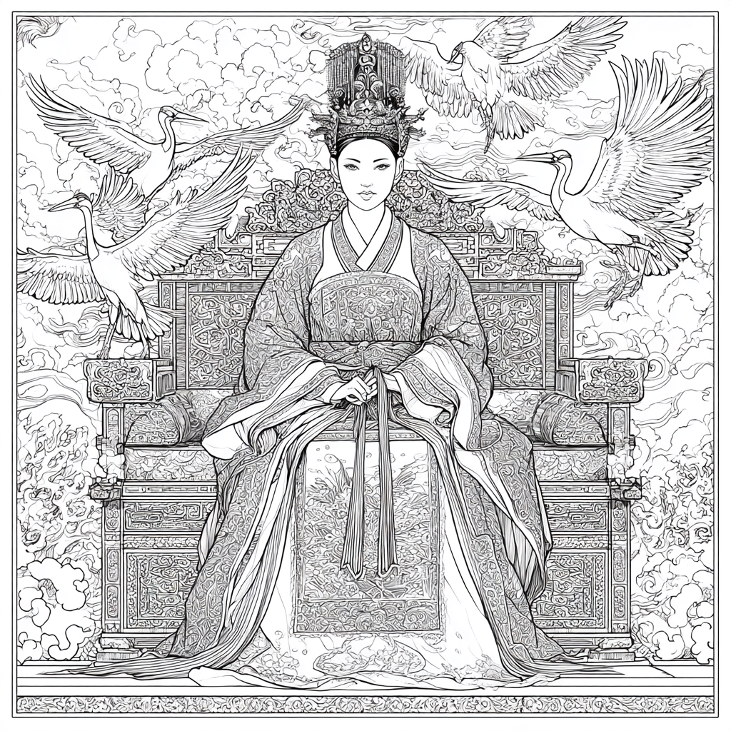 Celestial Empress of the Crane Palace