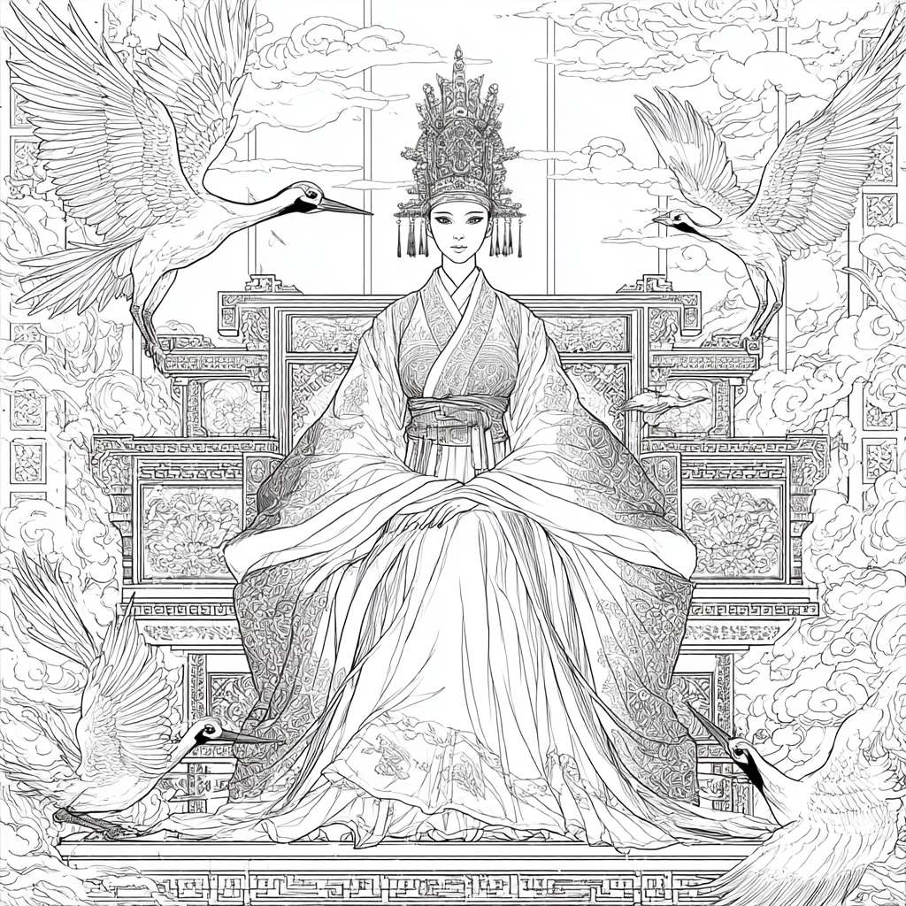 Celestial Empress of the Crane Palace