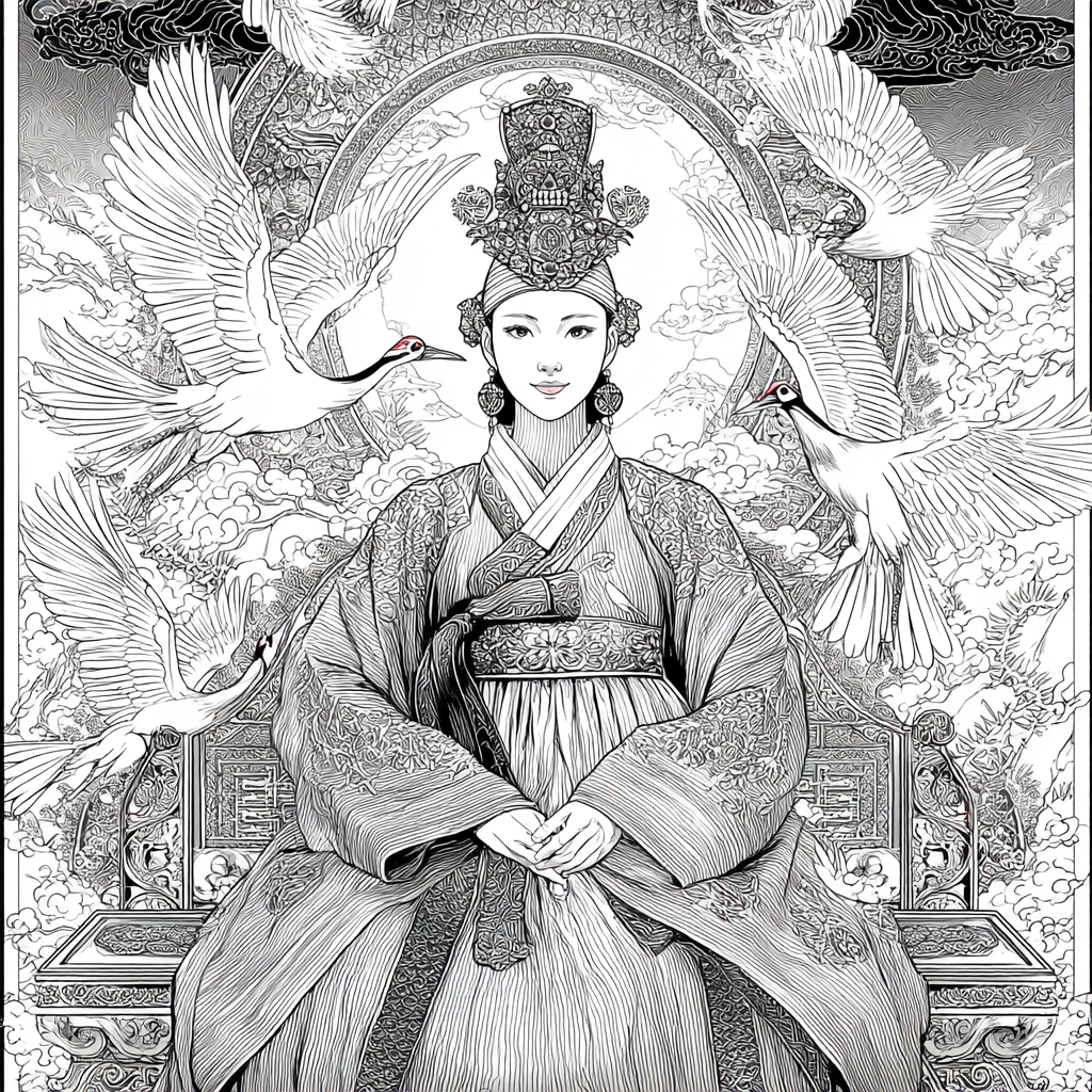 Celestial Empress of the Crane Palace
