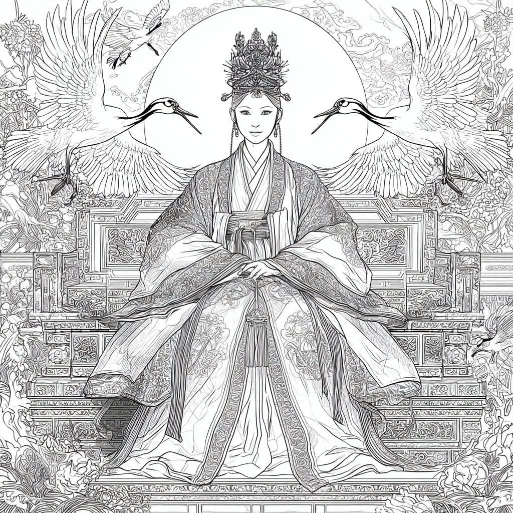 Celestial Empress of the Crane Palace