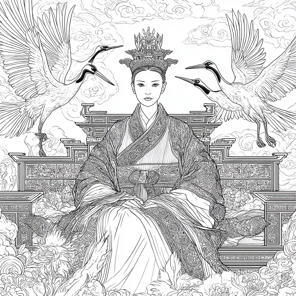 Celestial Empress of the Crane Palace
