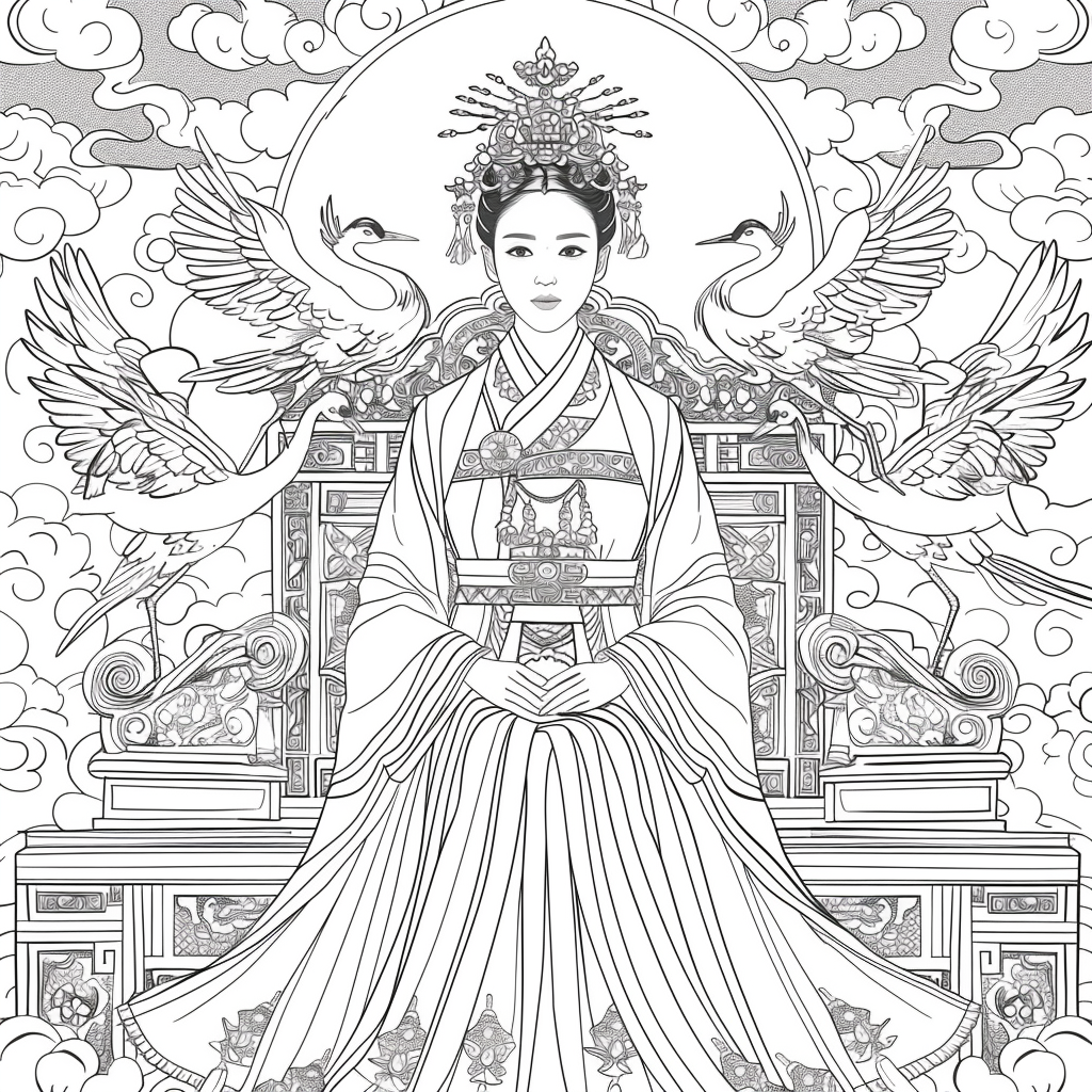 The Celestial Empress of the Golden Clouds