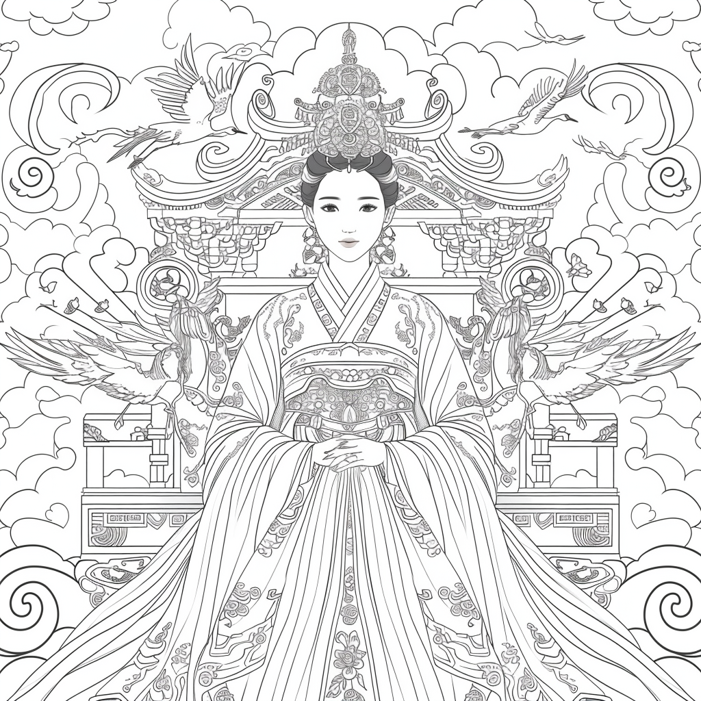 The Celestial Empress of the Golden Clouds