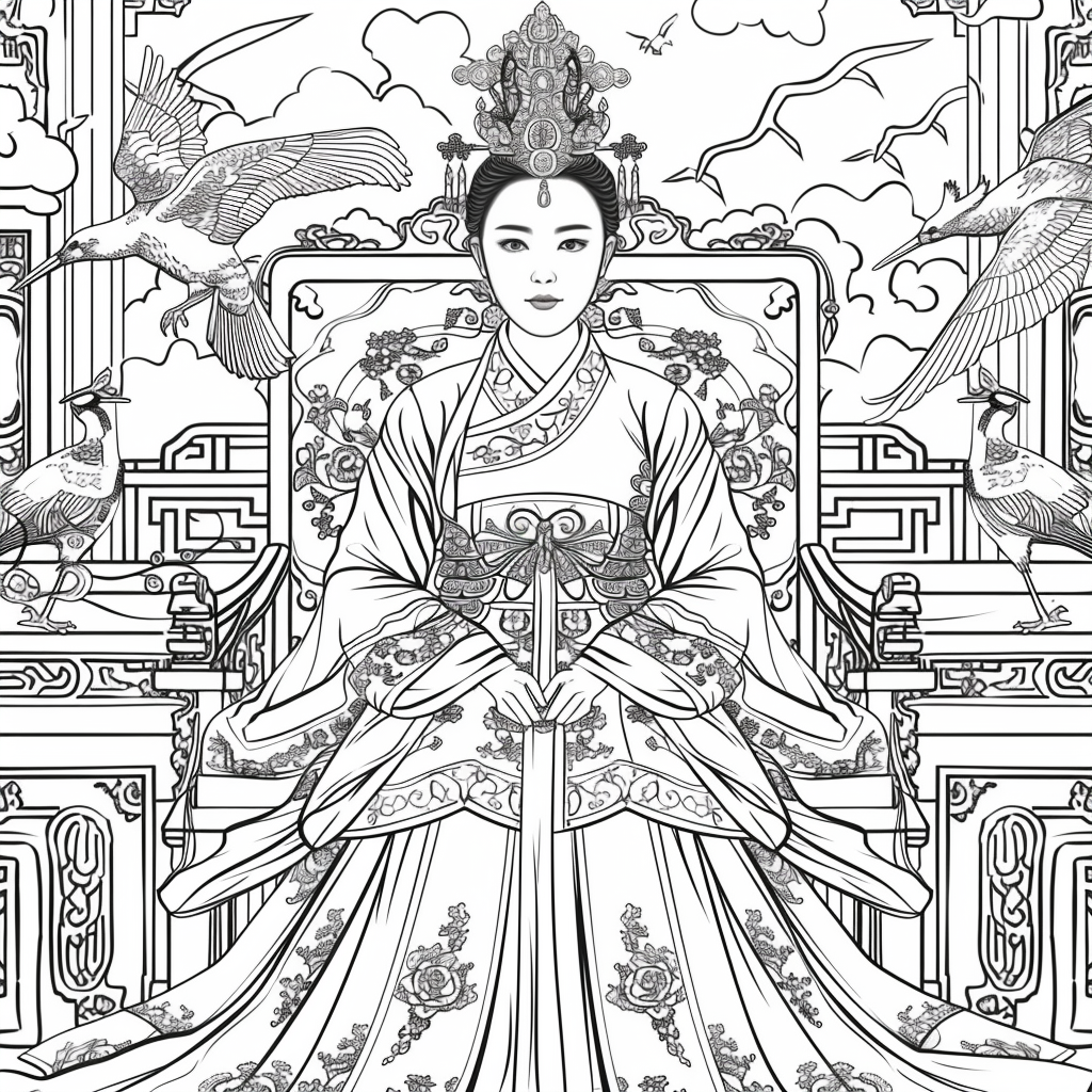 The Celestial Empress of the Golden Clouds