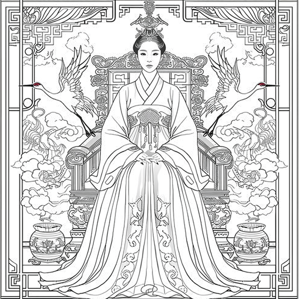 The Celestial Empress of the Golden Clouds
