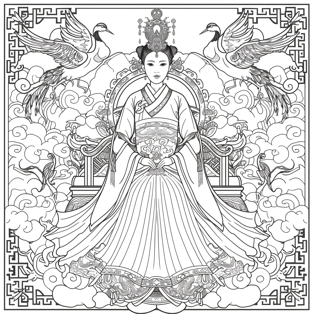 The Celestial Empress of the Golden Clouds
