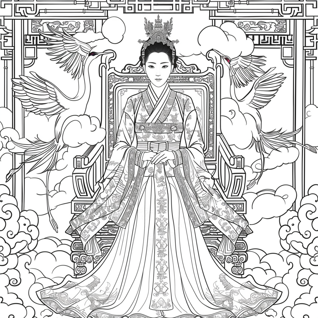 The Celestial Empress of the Golden Clouds