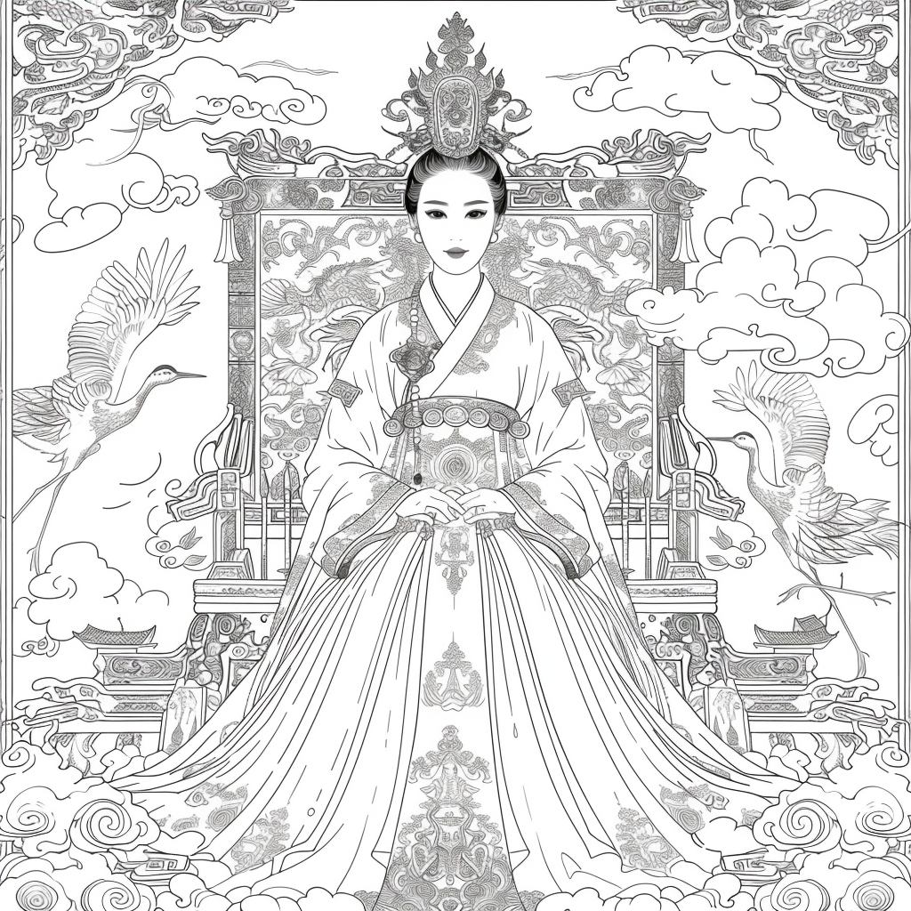 The Celestial Empress of the Golden Clouds