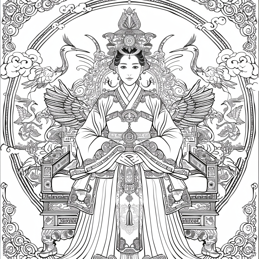The Celestial Empress of the Golden Clouds