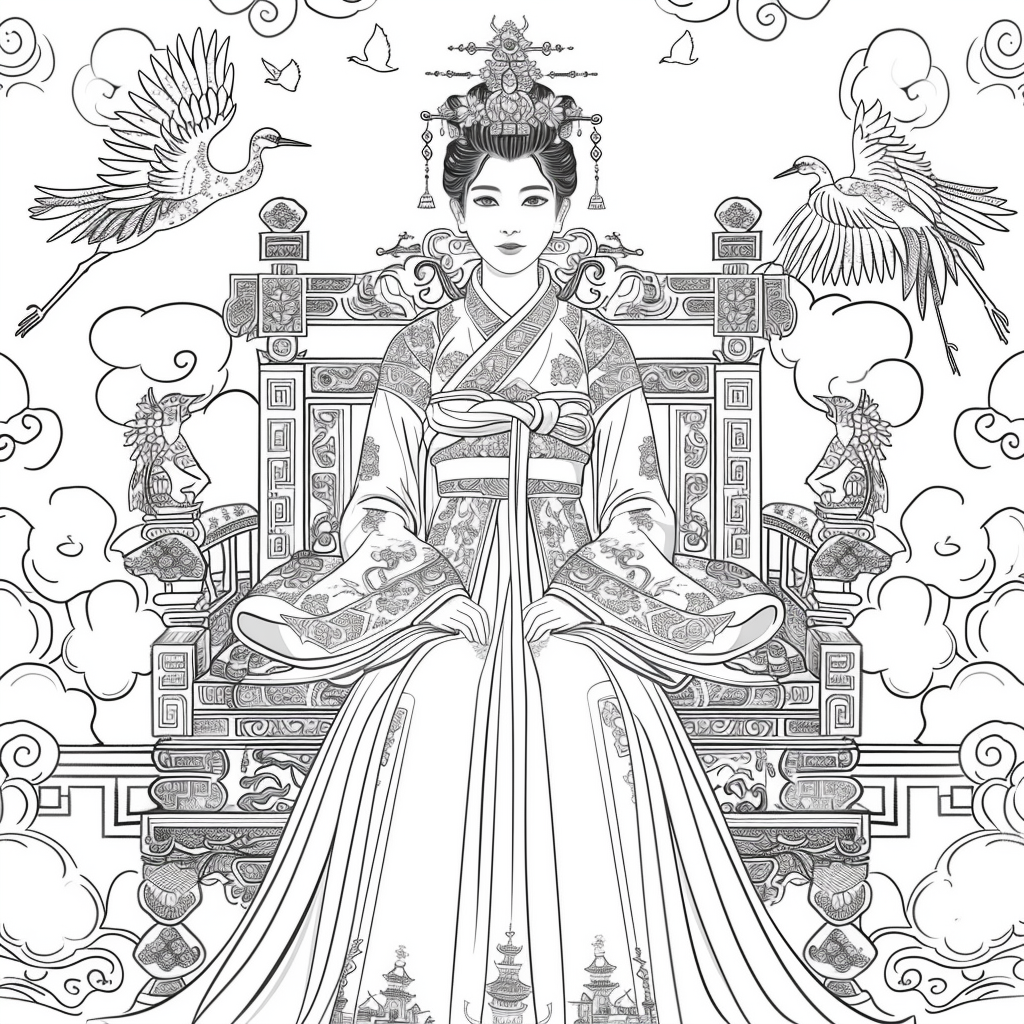 The Celestial Empress of the Golden Clouds