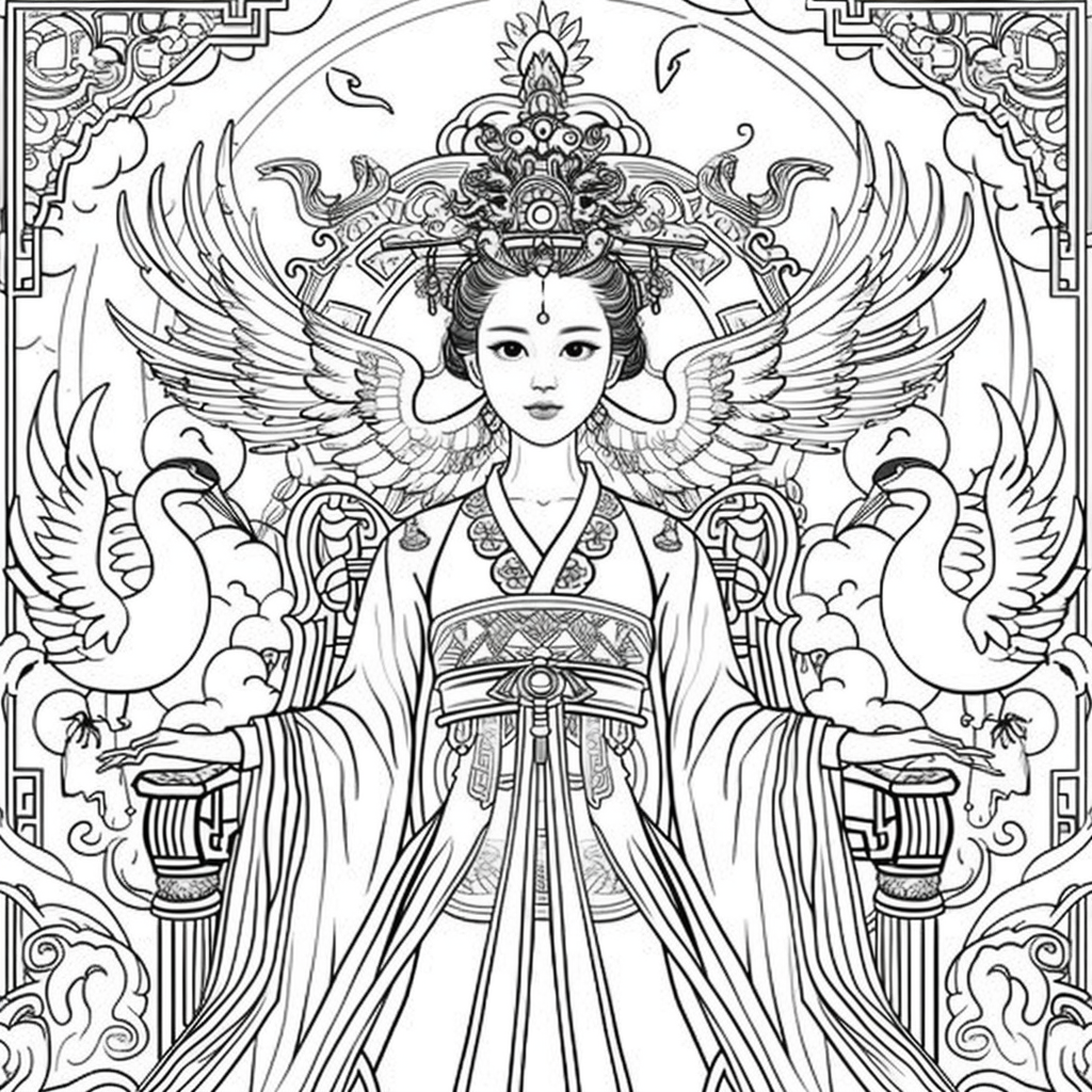 The Celestial Empress of the Golden Clouds