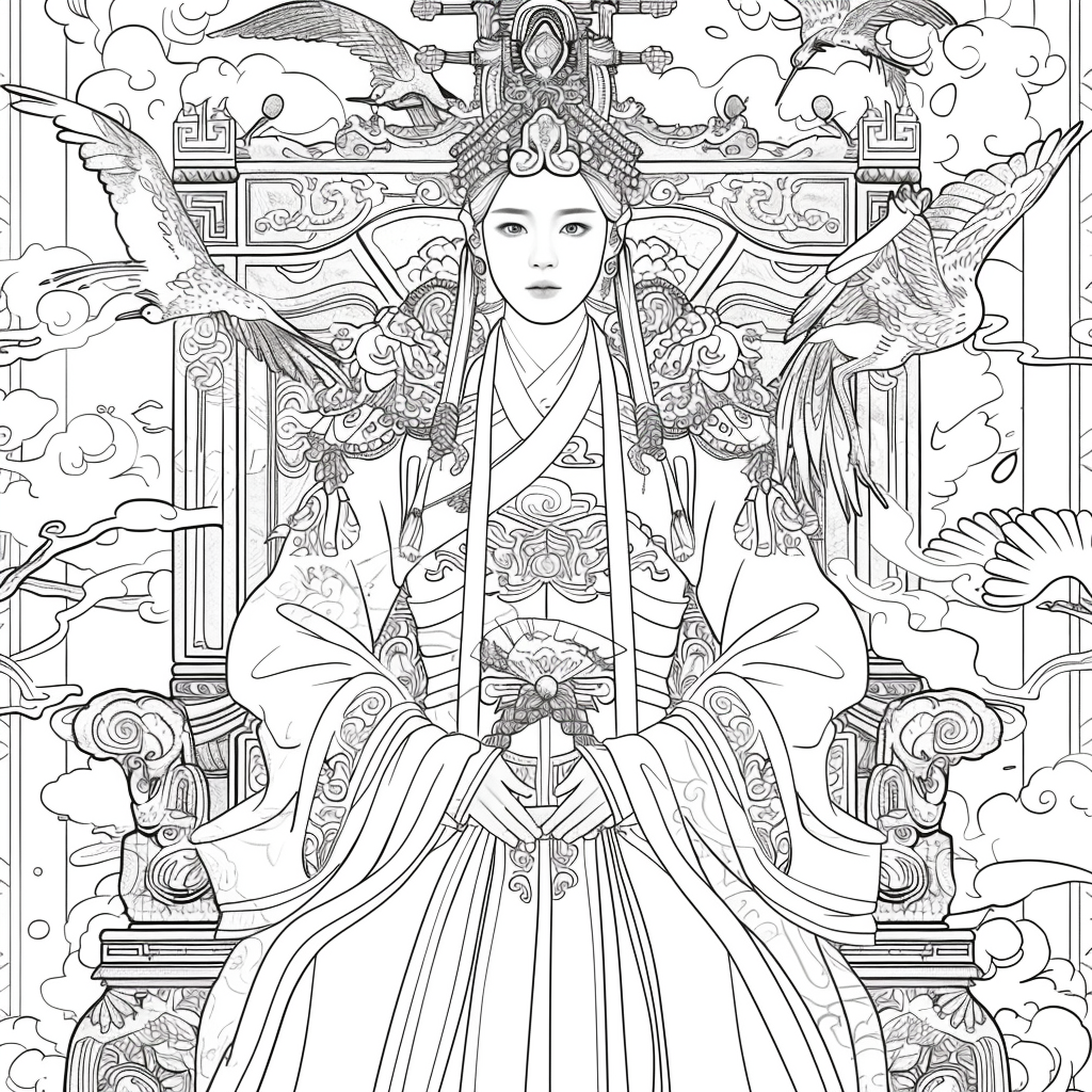The Celestial Empress of the Golden Clouds