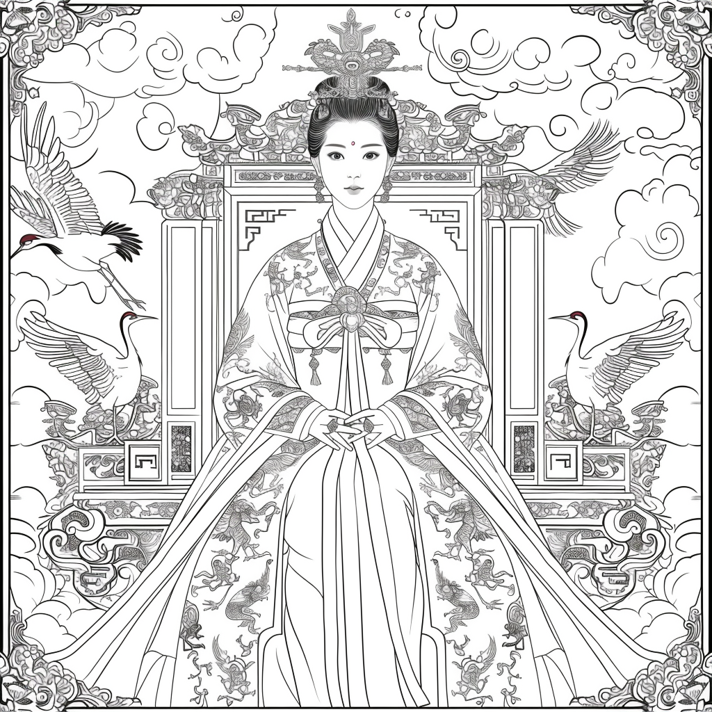 The Celestial Empress of the Golden Clouds