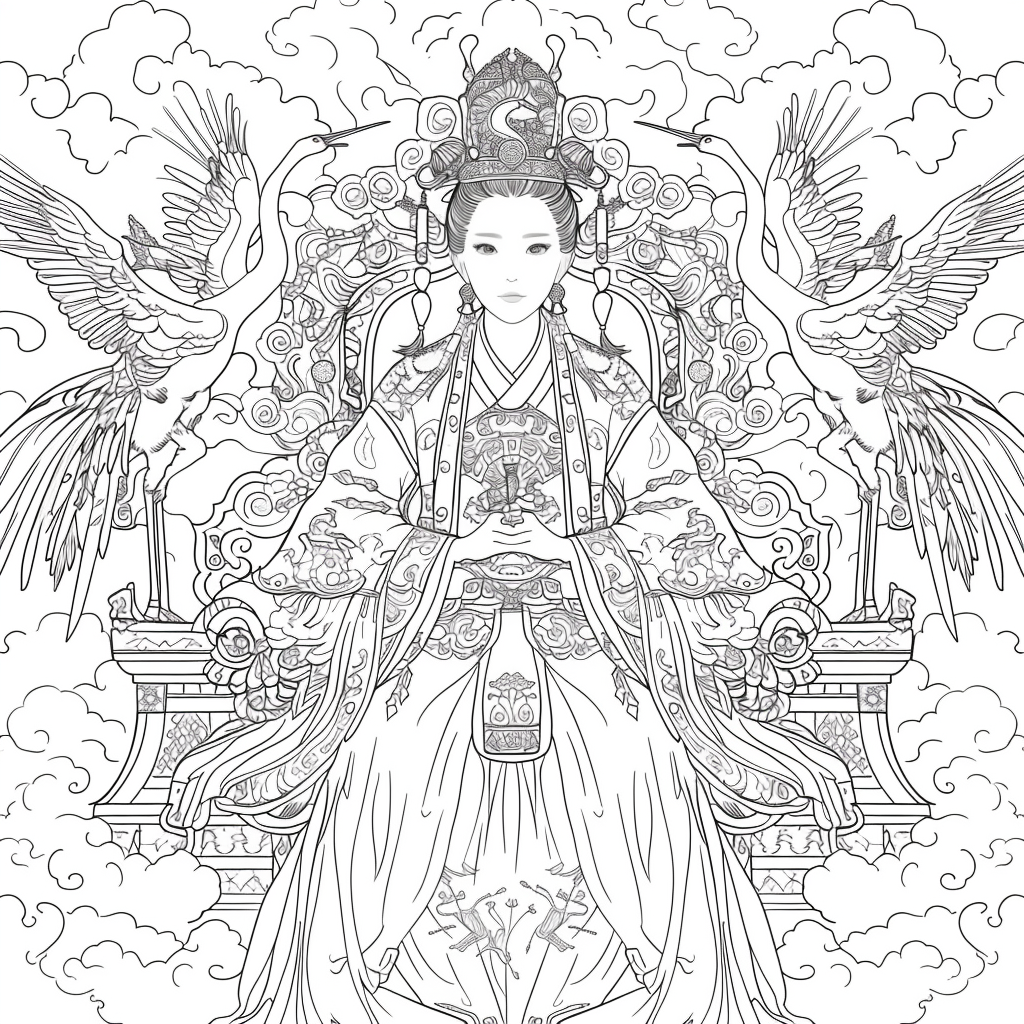 The Celestial Empress of the Golden Clouds