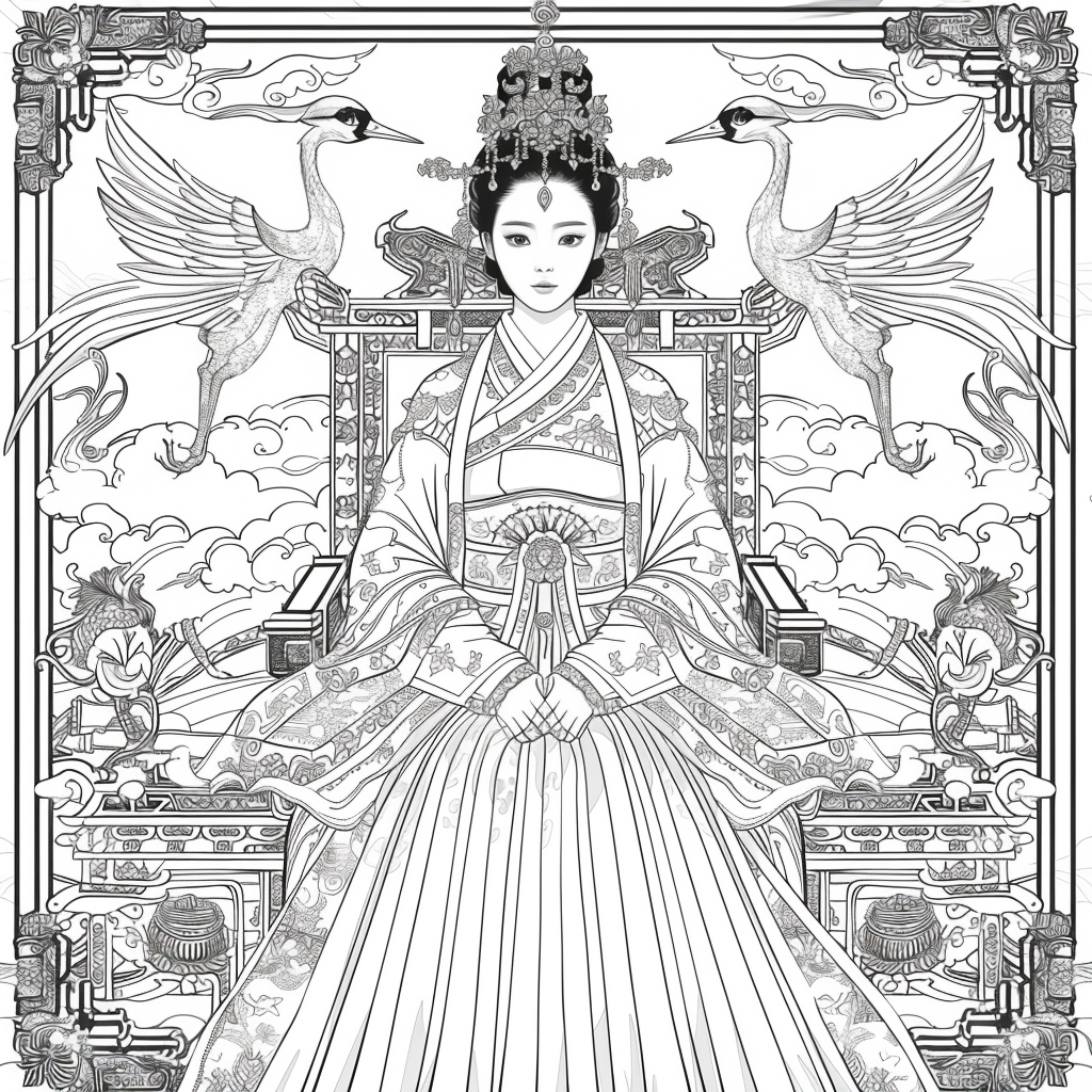 The Celestial Empress of the Golden Clouds