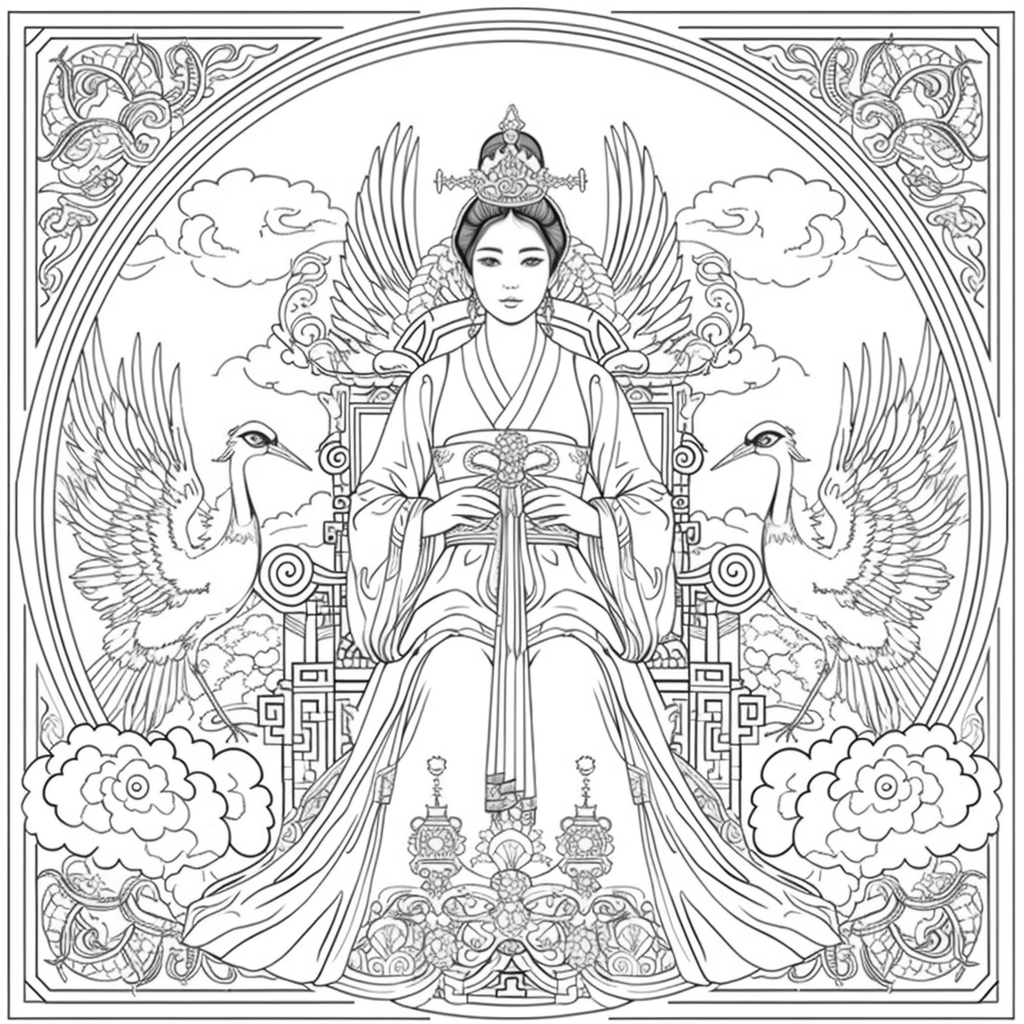 The Celestial Empress of the Golden Clouds
