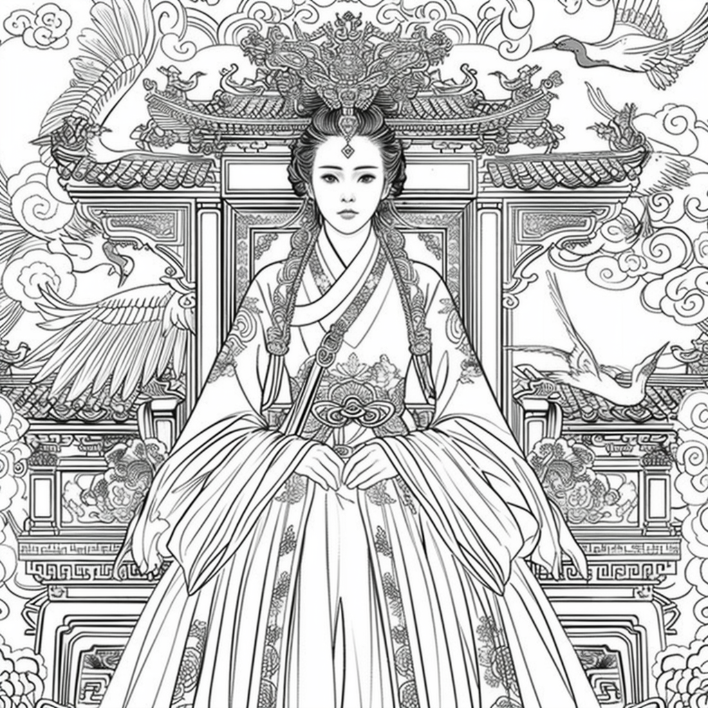 The Celestial Empress of the Golden Clouds