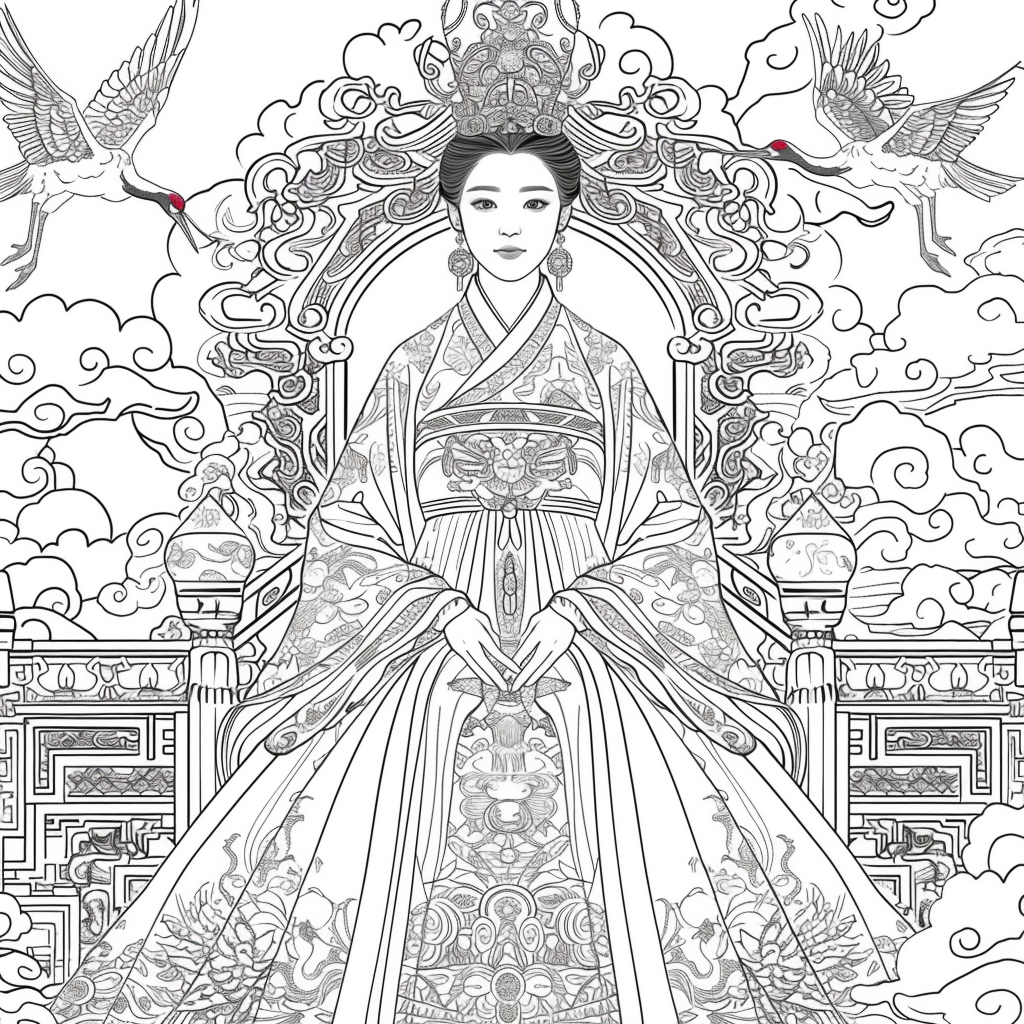 The Celestial Empress of the Golden Clouds