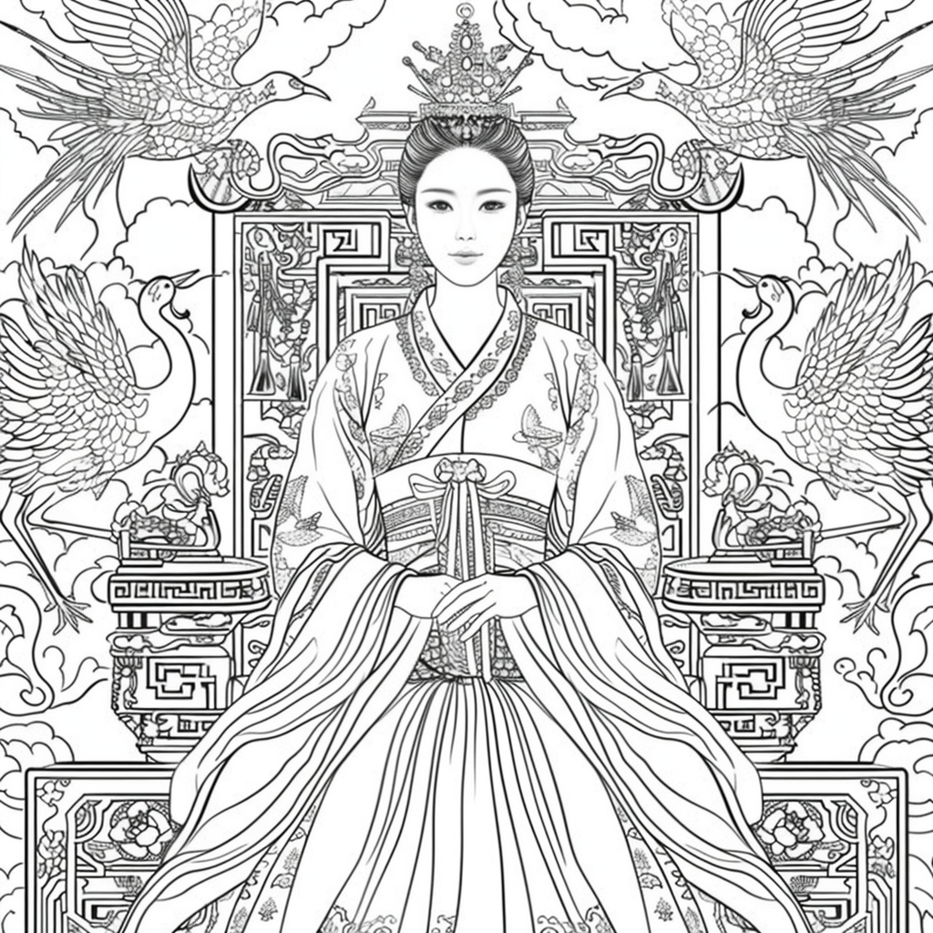 The Celestial Empress of the Golden Clouds