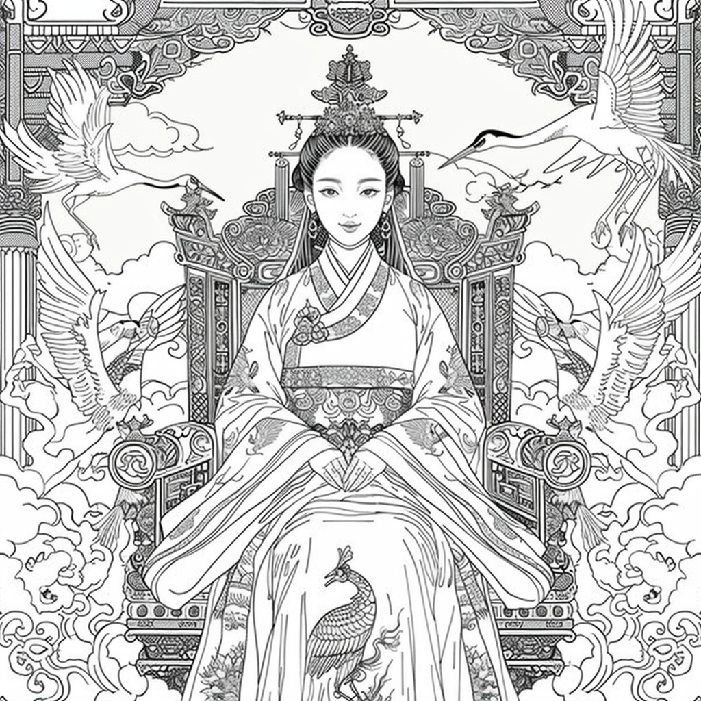The Celestial Empress of the Golden Clouds